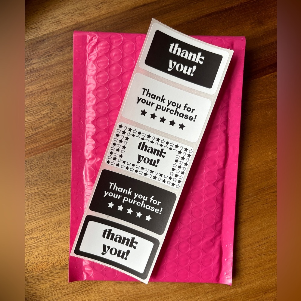 Thank You Stickers 50 Count